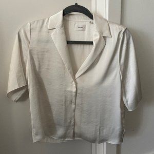 ARITZIA - Wilfred Beso Shirt Short-sleeve button-up blouse